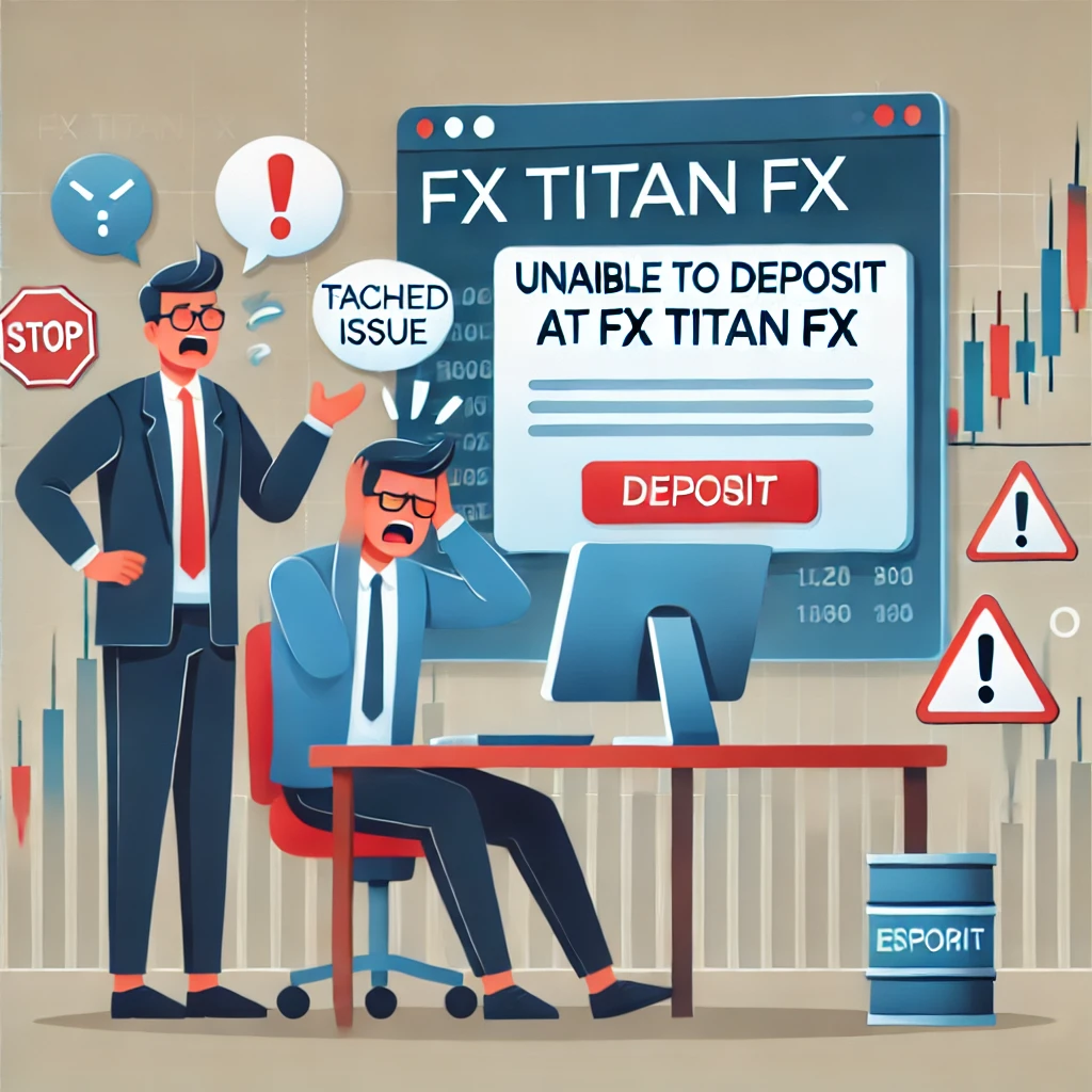 Titan FX 入金できない