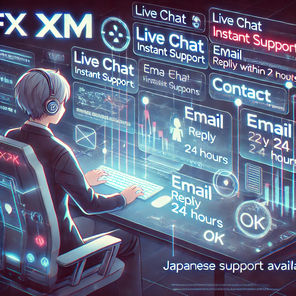 XM サポート 問い合わせ 方法